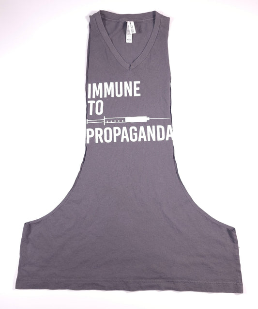 ReRacked ‘Immune to Propaganda 💉’Gym Tank